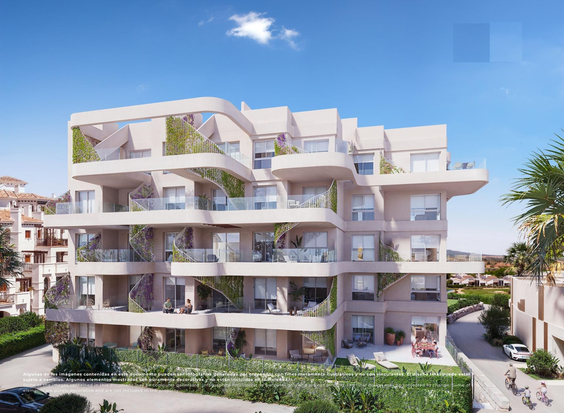 Luksusowe apartamenty przy polu golfowym w ośrodku El Valle Golf Resort w Murcji